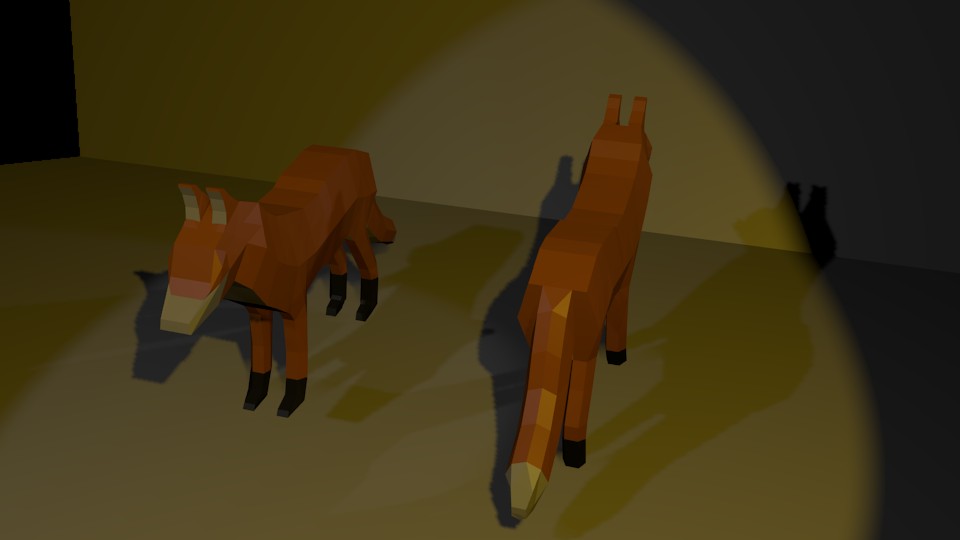 Low Poly Fox  preview image 1